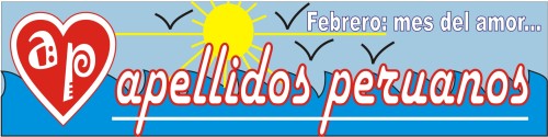 Logotipo de febrero 2009 de Apellidos Peruanos