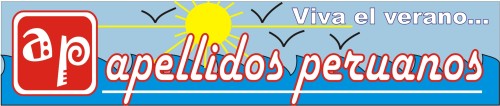 Logotipo de enero de Apellidos Peruanos